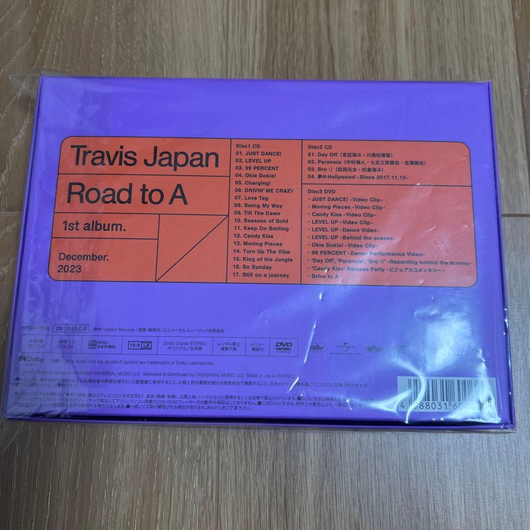 Travis Japan/Road to A(DVD付FC限定盤)