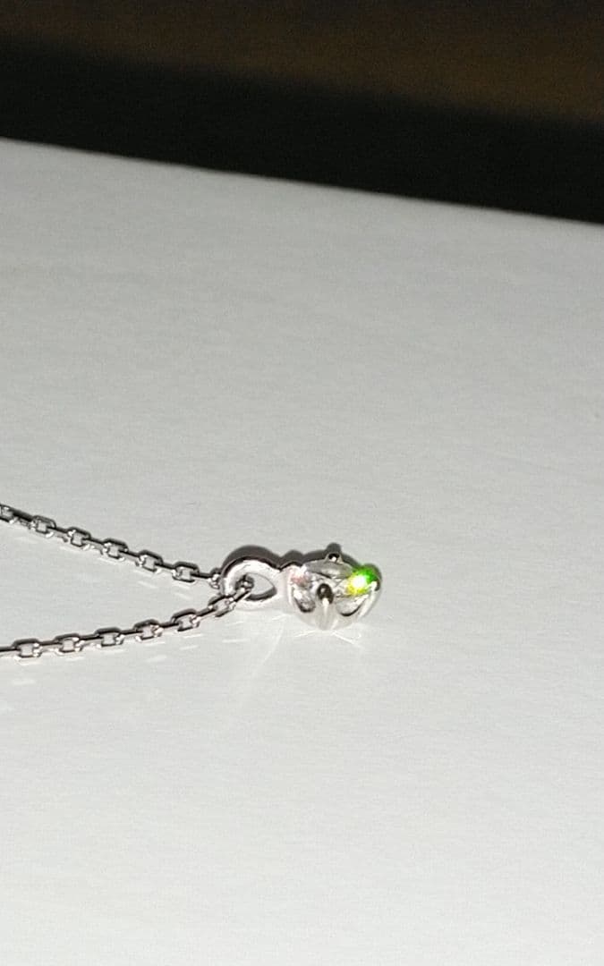 ete　 ネックレス ブライト　プラチナ 0.06ct