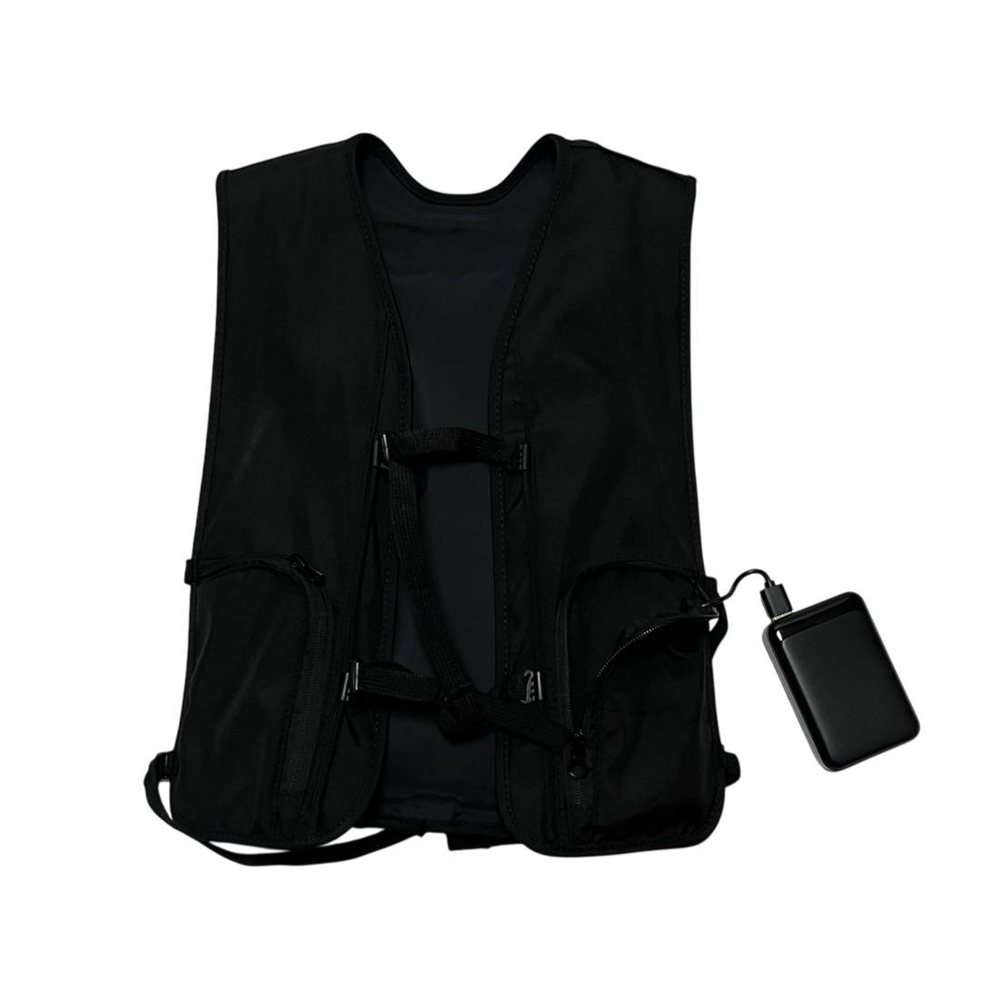 【超冷感‼】水冷ベスト バッテリー付 冷水循環 スポーツ 現場 熱中症 リュック