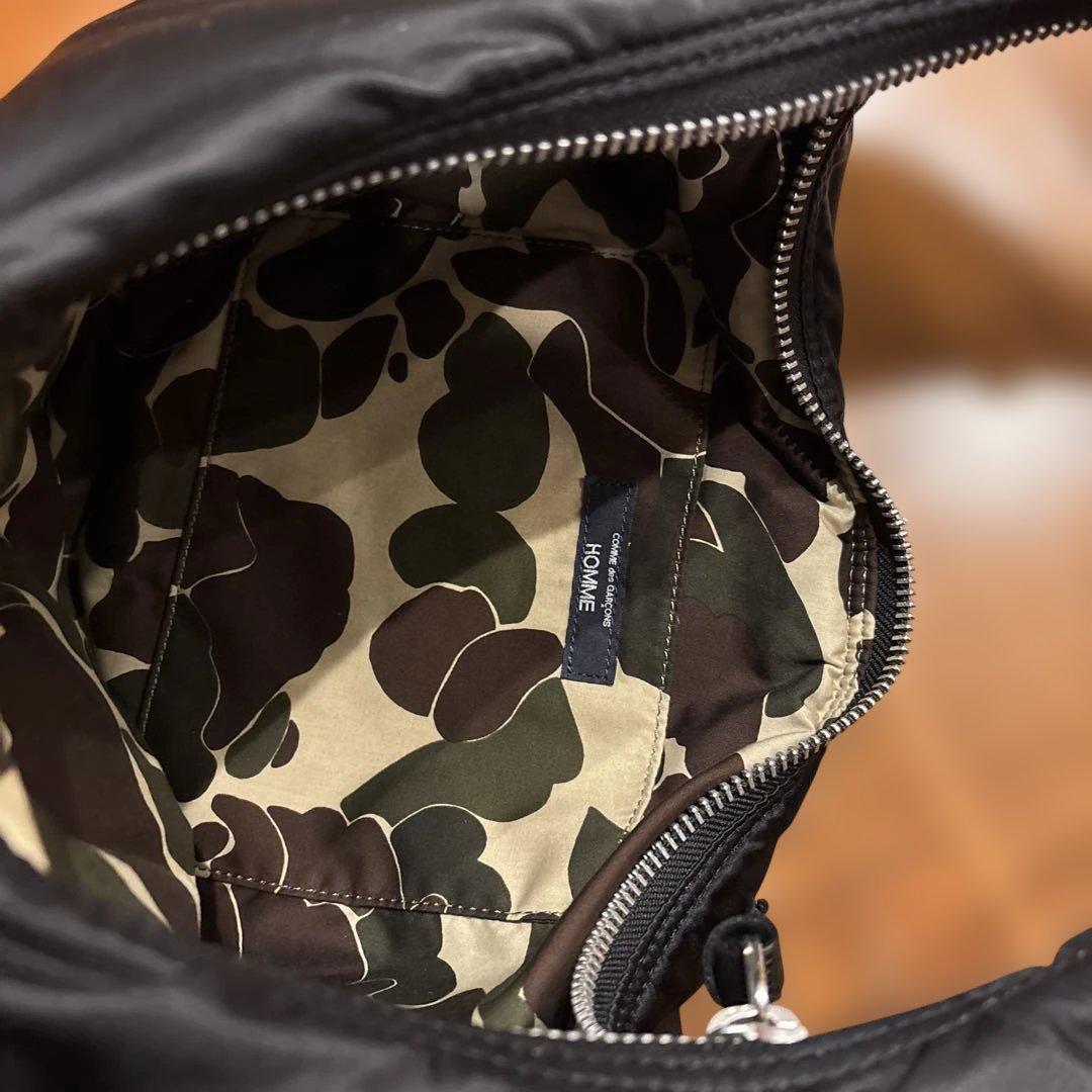 【新品】 コムデギャルソンオム25AW 綿ナイロンダブルツイルバッグ