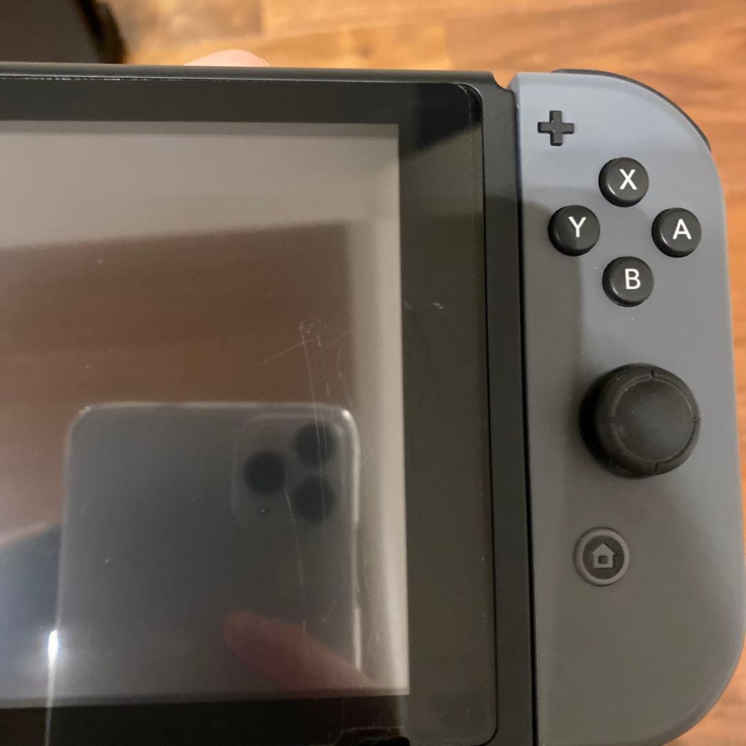 Nintendo Switch グレー 専用ケース 付属品すべて付き