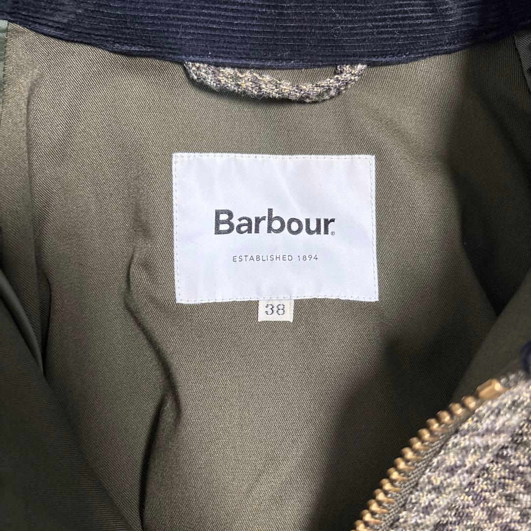Barbour BEAUFORT チェック柄ジャケット 38