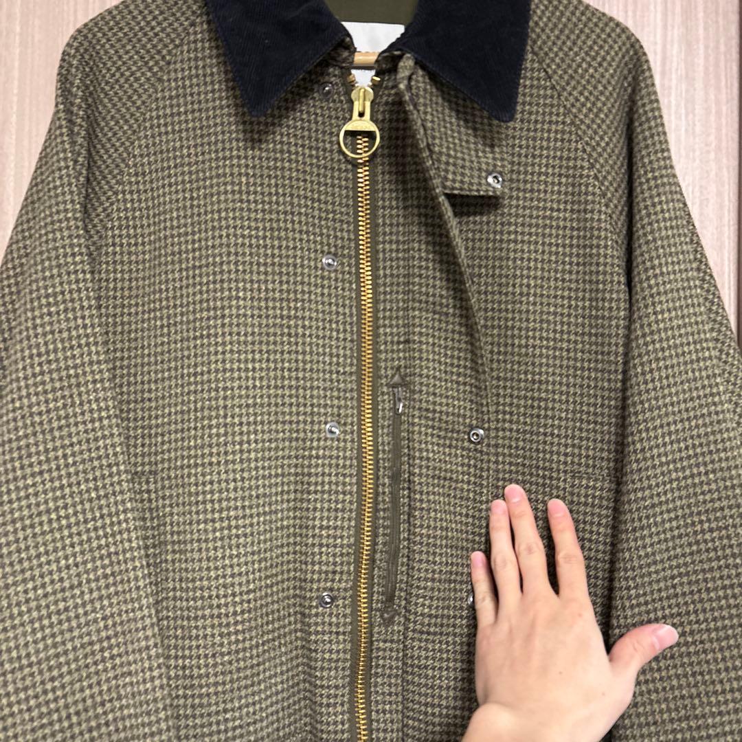Barbour BEAUFORT チェック柄ジャケット 38