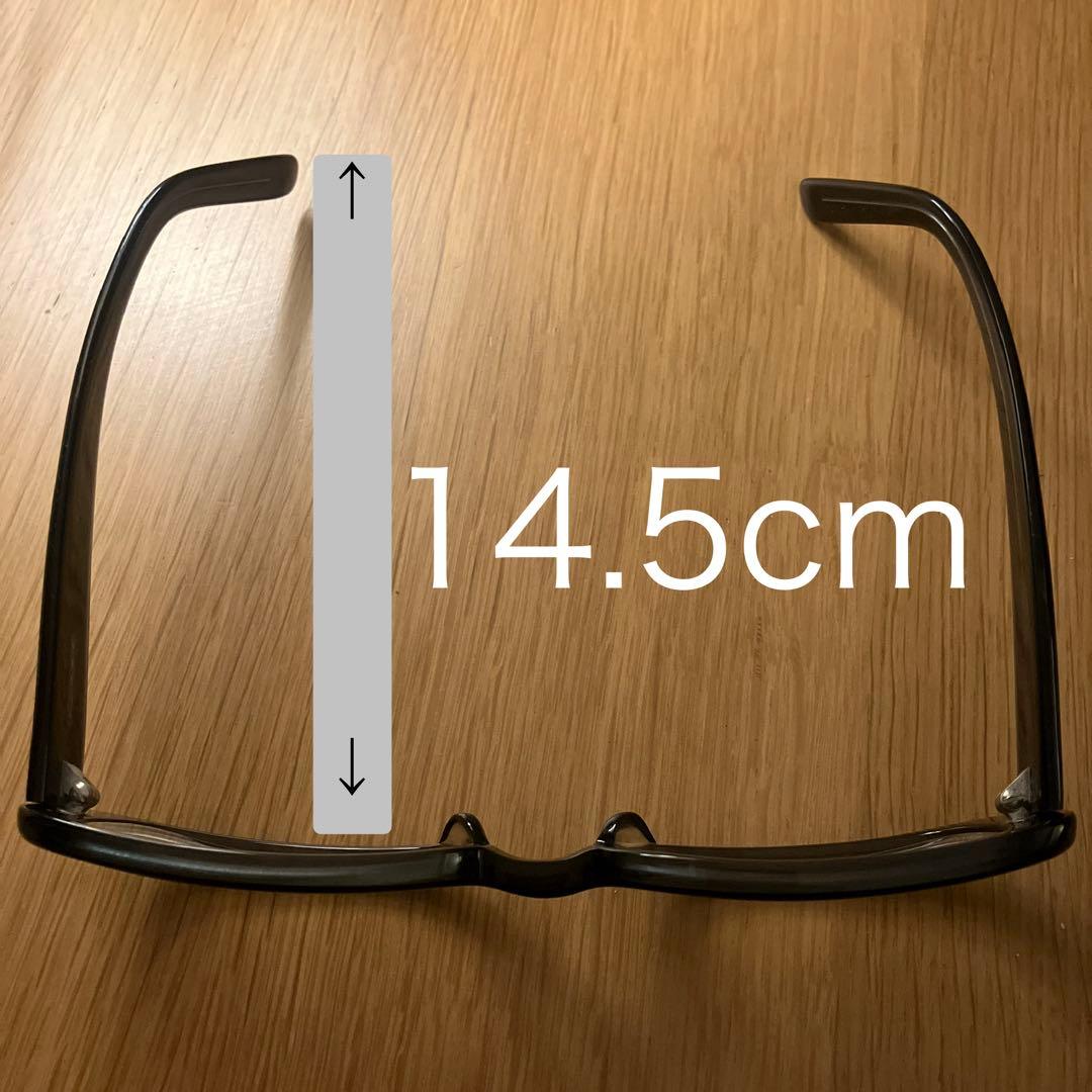 Ringo　白山眼鏡 ブラック メガネ (度有り)