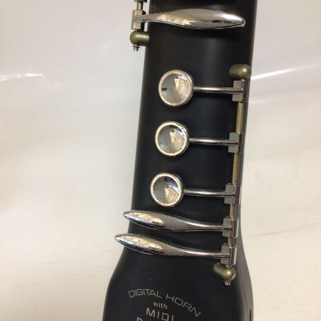 CASIO デジタルホーン　DH-500 電子管楽器 ブラック