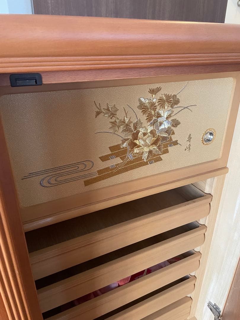 【引き取り大歓迎！】　上下セット　府中家具　桐箪笥　桐たんす