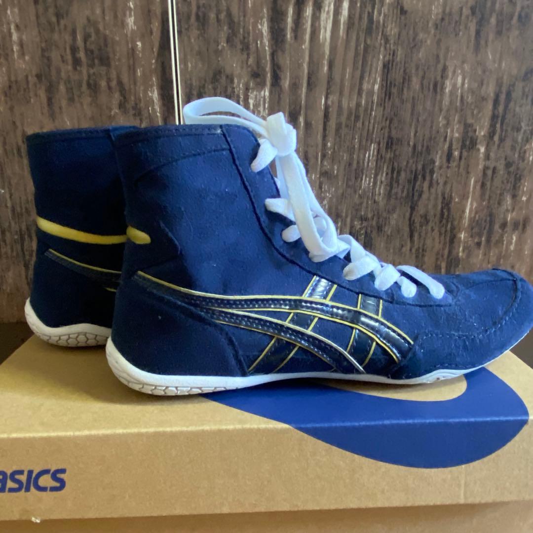 本日価格戻します。爆安asics ボクシング　レスリング　シューズ　23.5