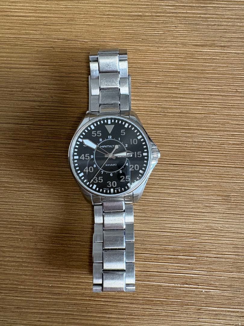 HAMILTON ハミルトン カーキ アビエーション パイロットH646110