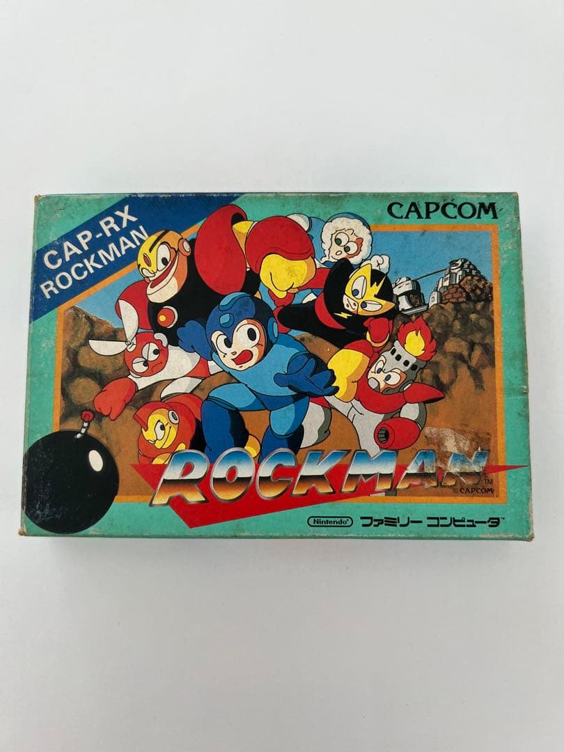 ロックマン 初代 ファミコン ソフト ROCKMAN CAPCOM