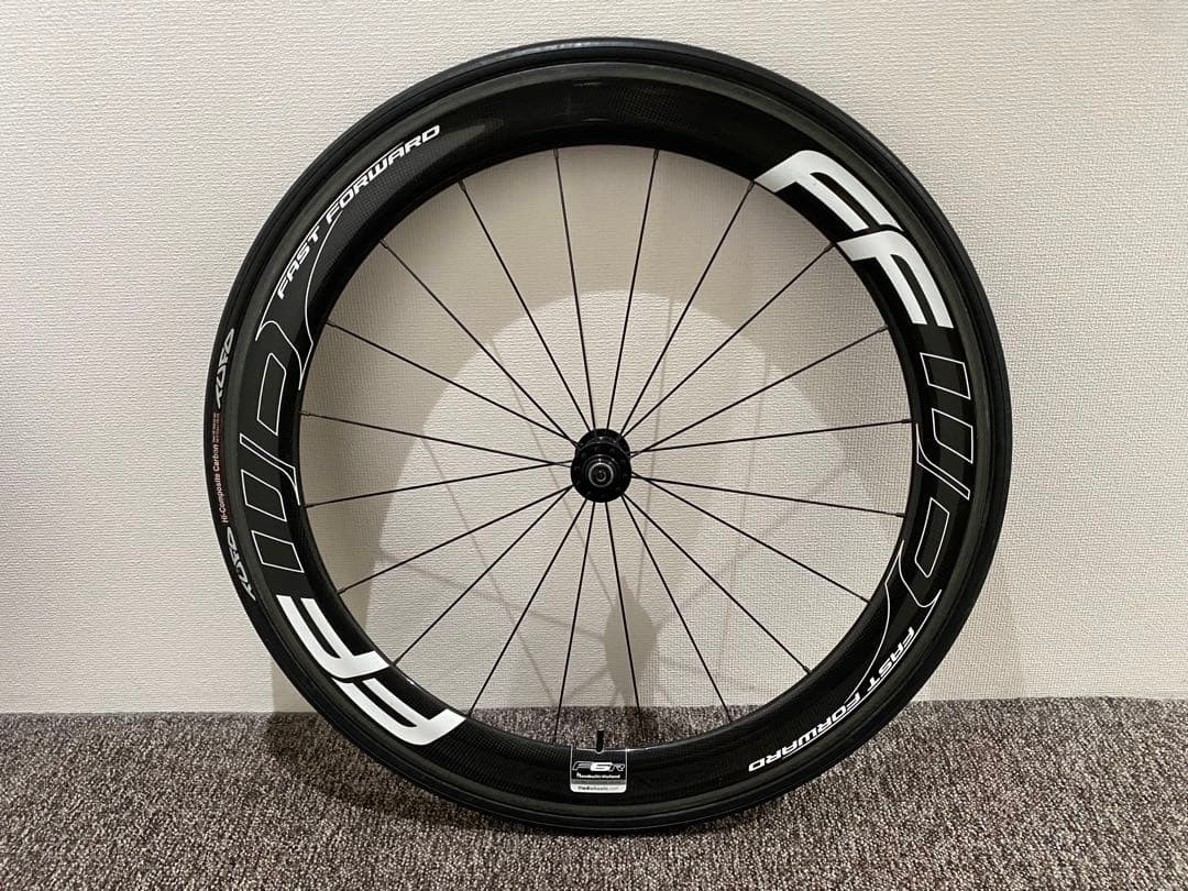 FFWD F6R 前後ホイール10s チューブラータイヤ付き60mmディープリム