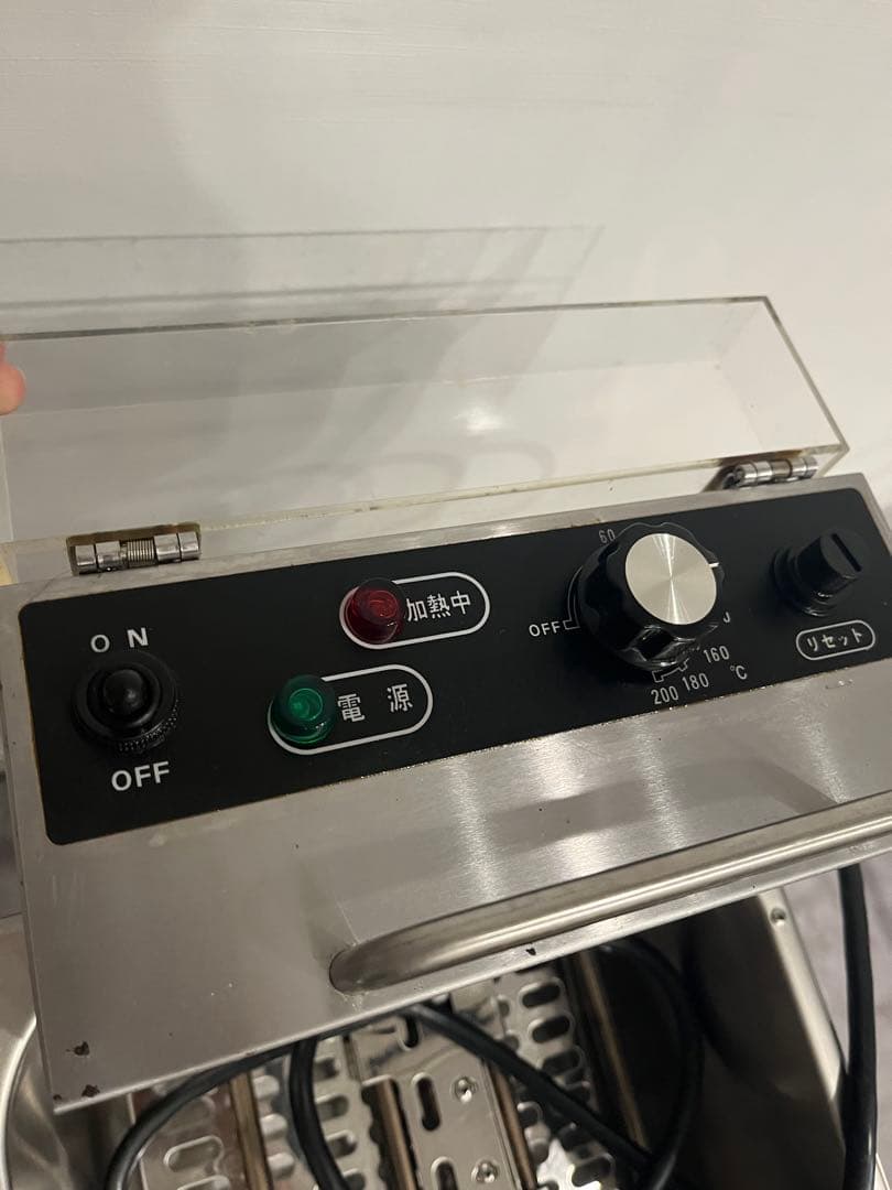 100V 卓上電気フライヤー エイシン