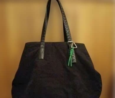 Bottega Veneta トライアングルキーリング　グリーン　美品