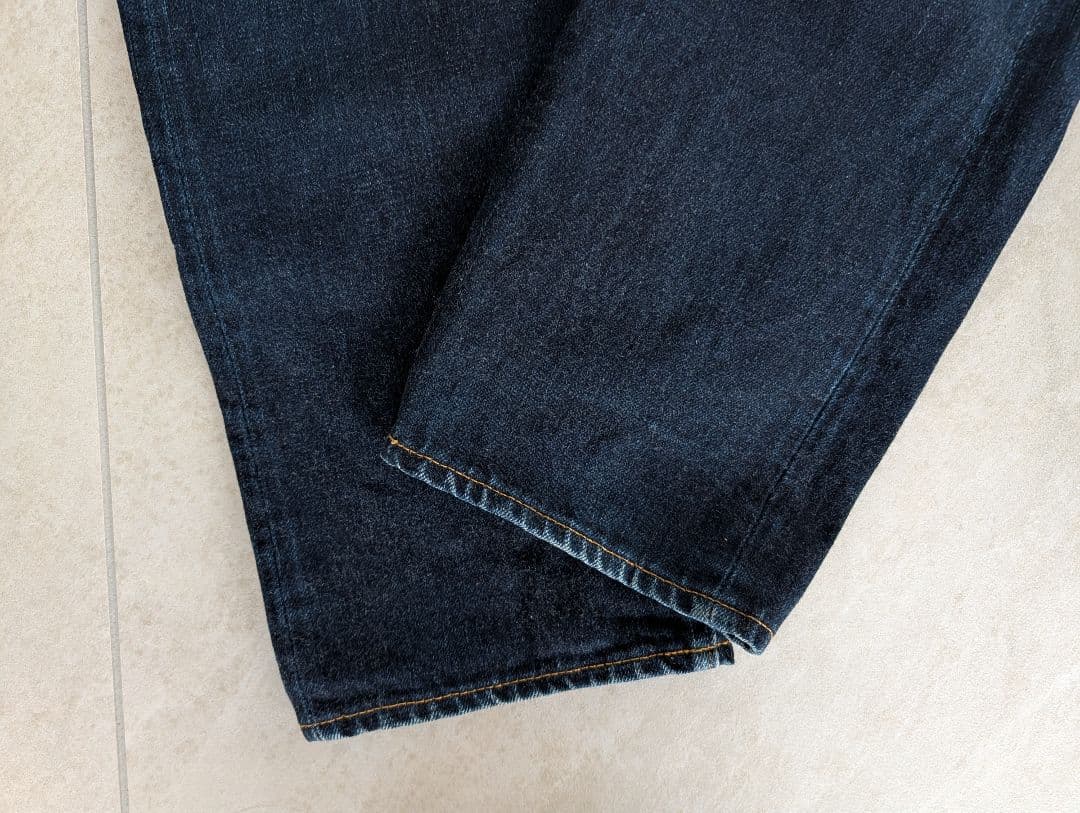 RRL スリム フィットジーンズ 真紺 サイドステッチ 赤耳　W32×L30