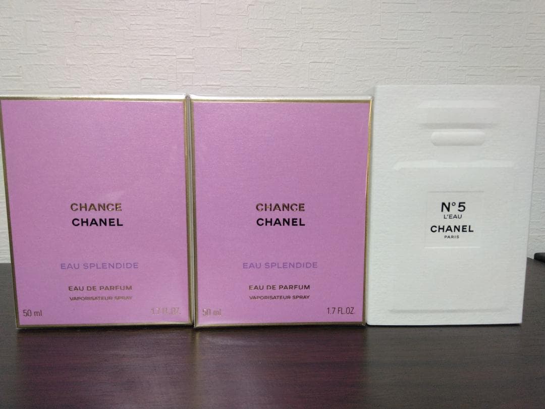 シャネル　香水セット　チャンス　N5　スプランディド