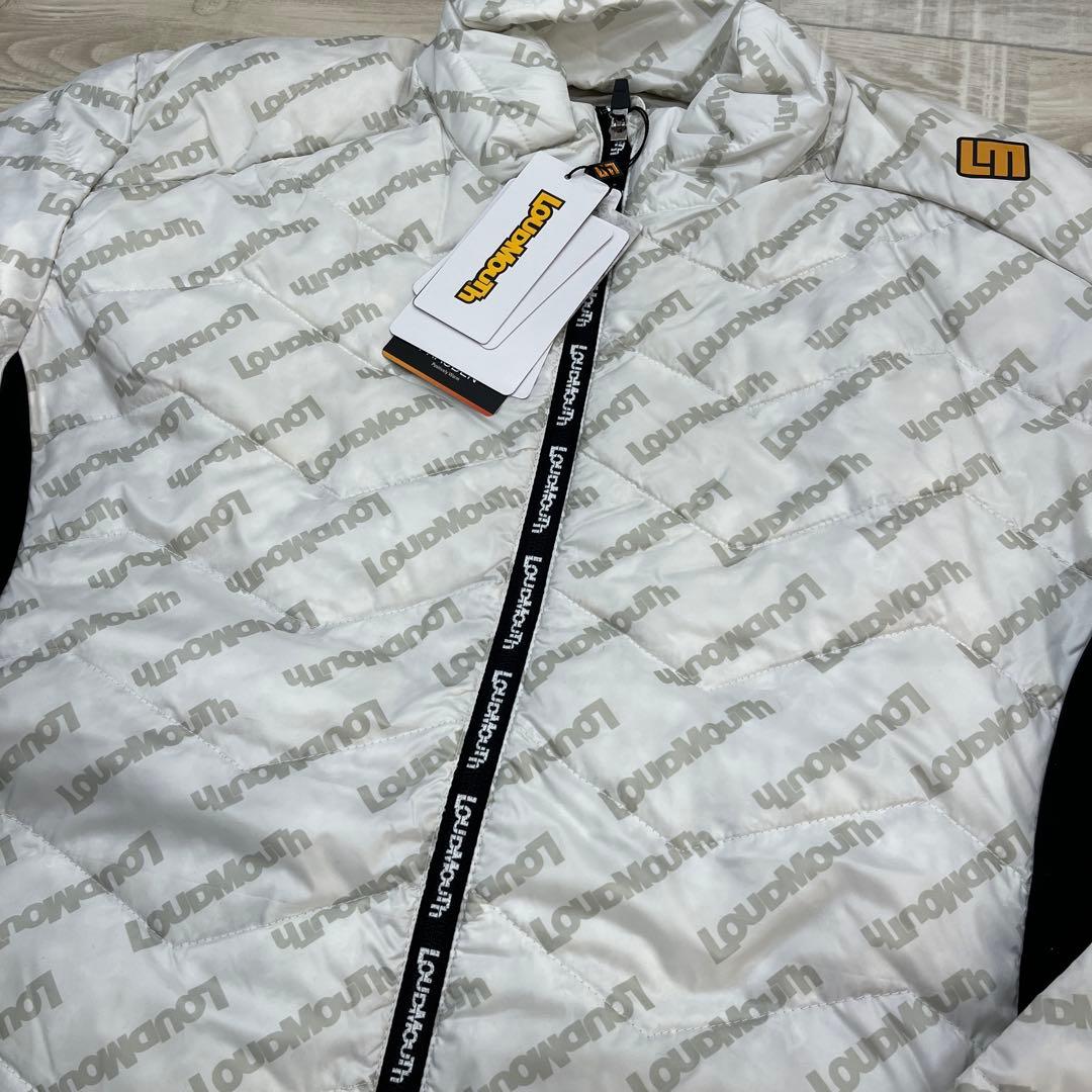 【新品】ラウドマウス メンズ ゴルフウェア LL ダウンブルゾン ジャケット