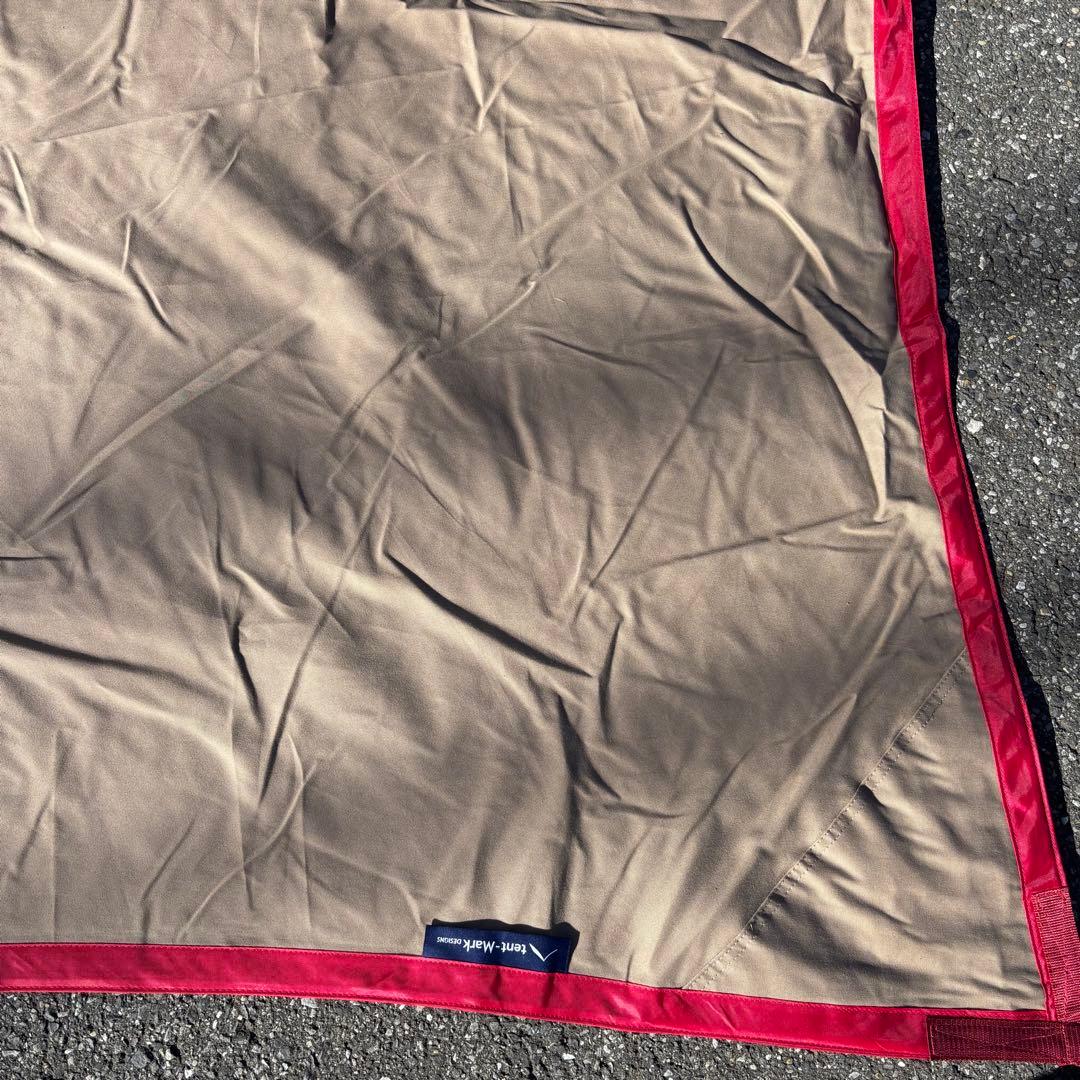 極美品　使用感少ない　テンマクデザイン　焚き火ヘキサタープ　コットン