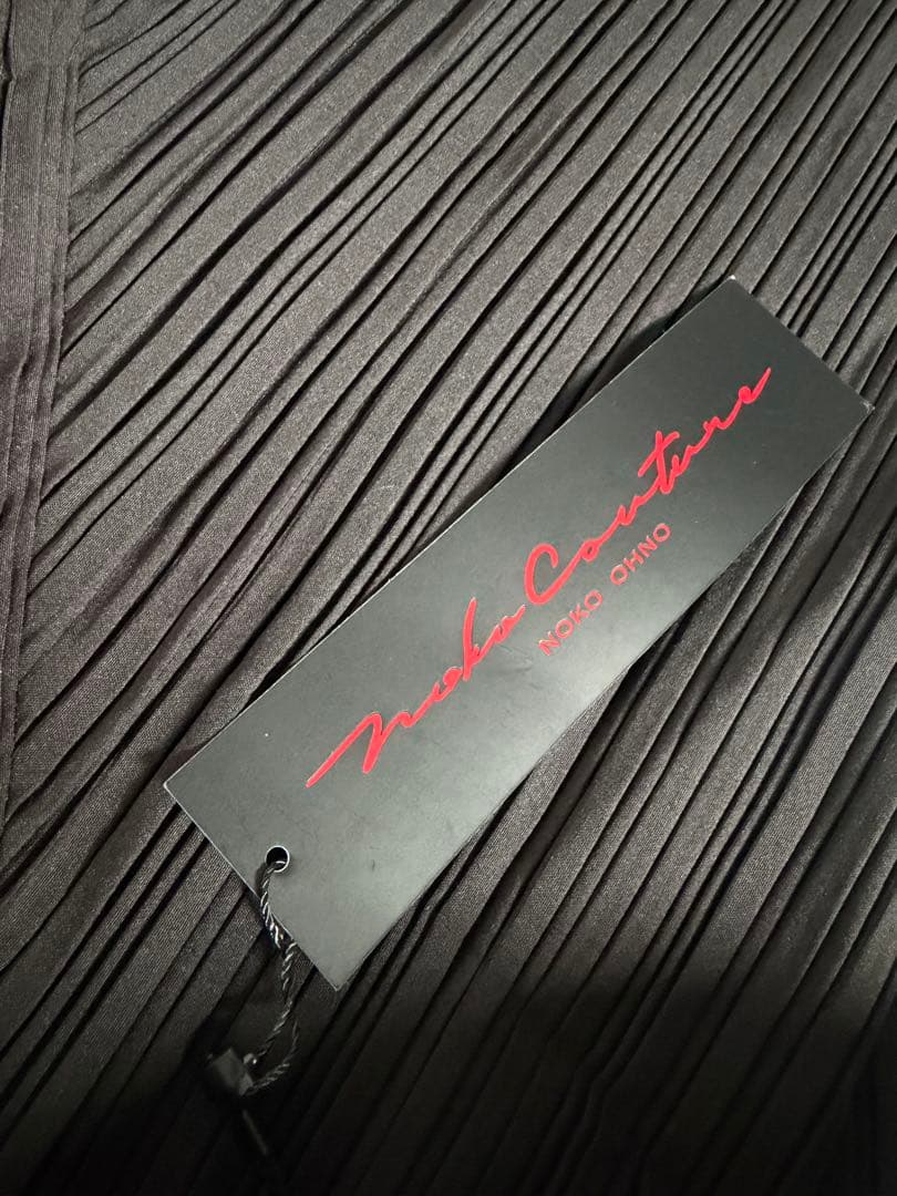 NOKO OHNNOノコオーノ プリーツ ワイドパンツ ブラック 40