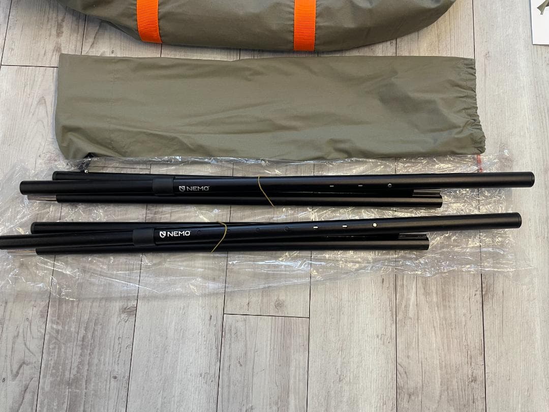 NEMO ニーモ　ヘキサライト エレメント 6p TCテント【美品】