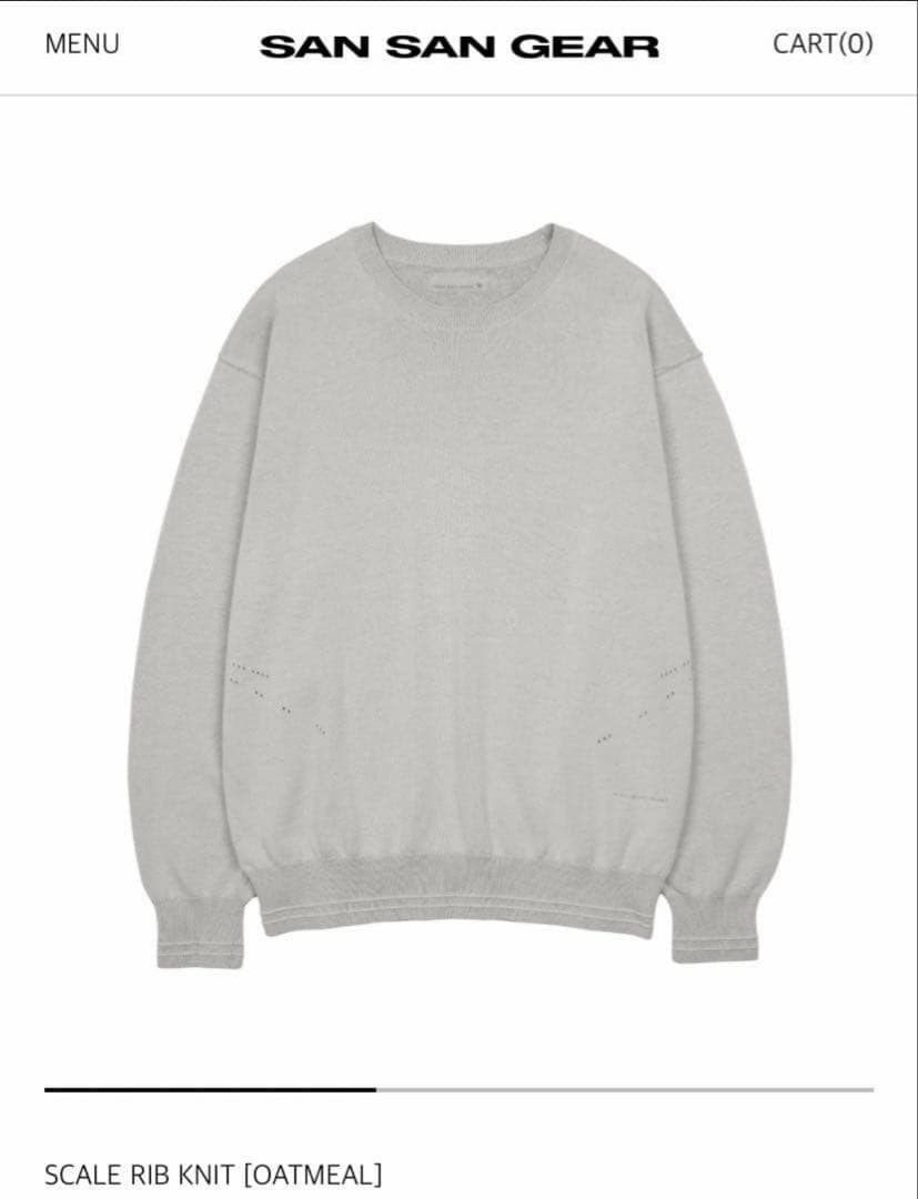 【日本未発売モデル！】 san san gear サンサンギア　ニット