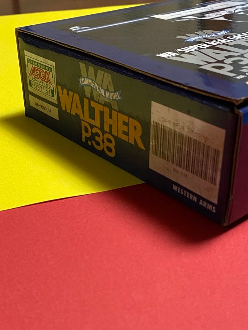 【新品 保管品】　ウエスタンアームズ ワルサーP38