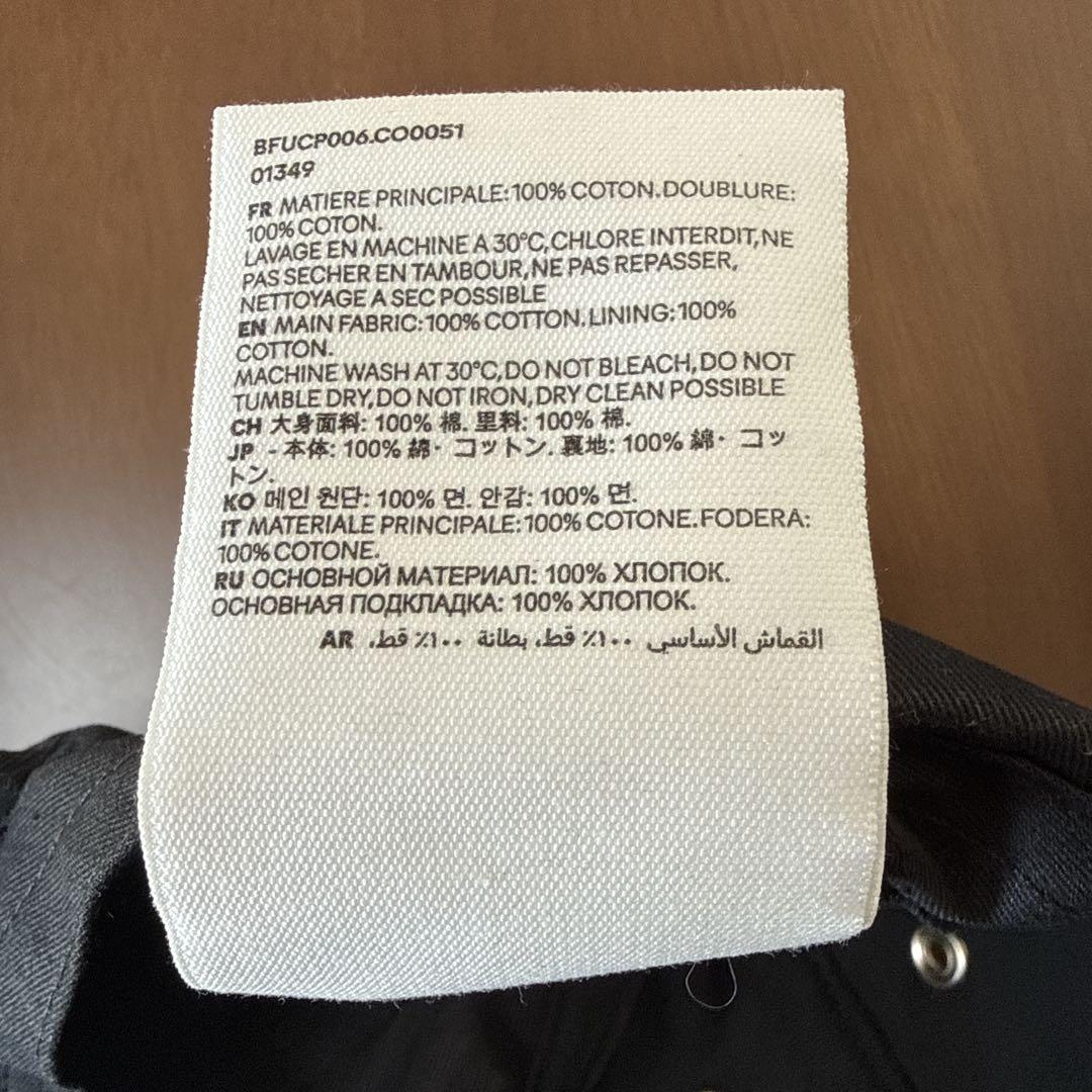 AmiParis アミパリス ベースボールキャップ 帽子 ブラック 男女兼用