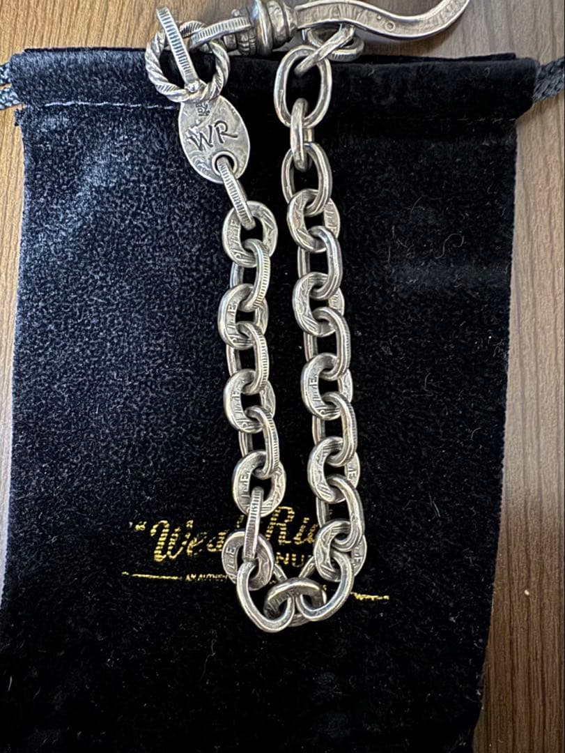 ウエストライド WESTRIDE シルバーウォレットチェーン