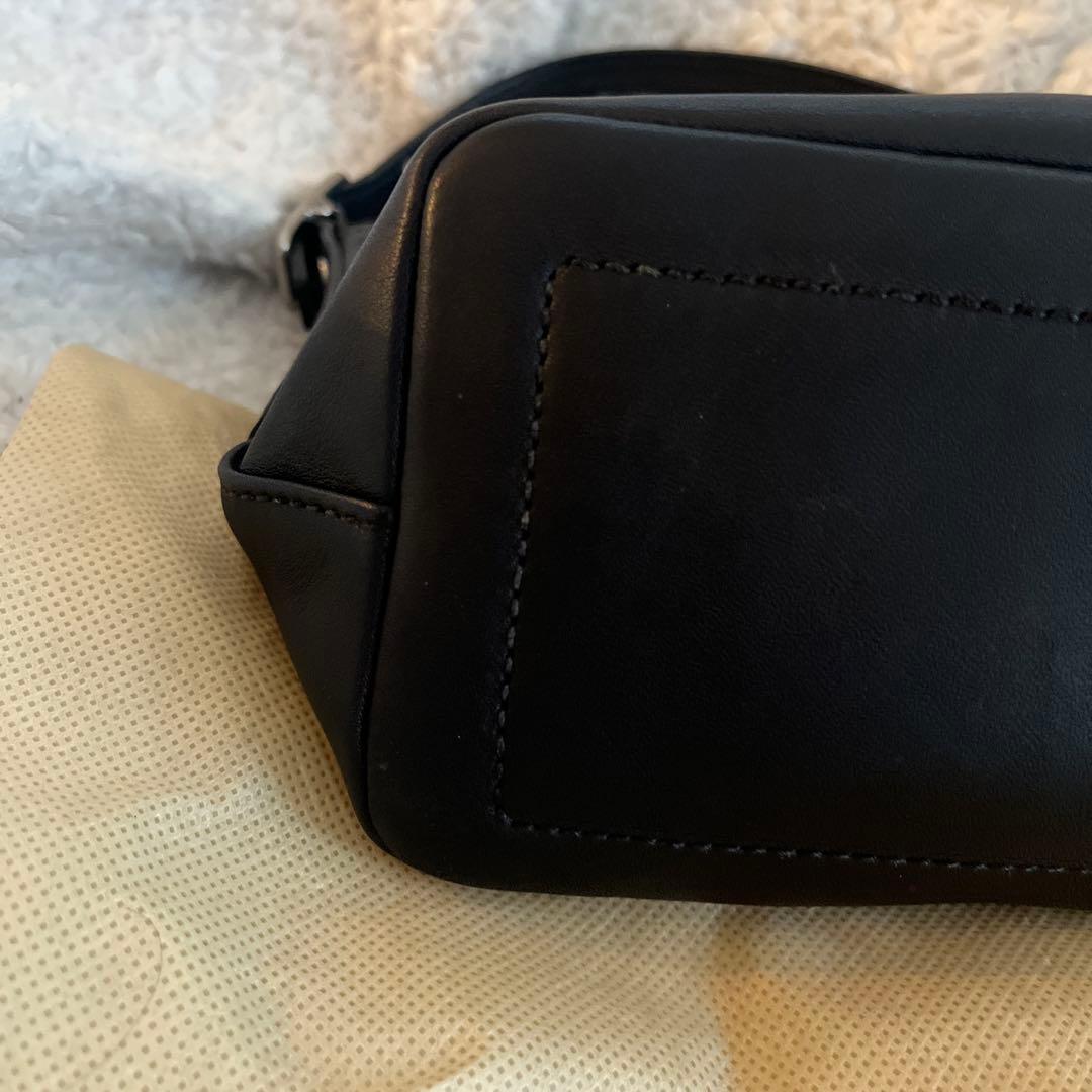 COACH コーチ ワンショルダーバッグ 黒 レザー 本革 ブラック