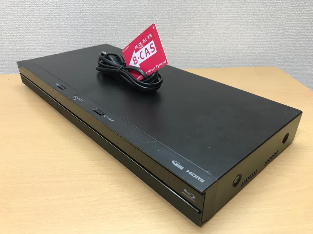 シャープ ブルーレイレコーダー 「BD-NT1000」 動作品