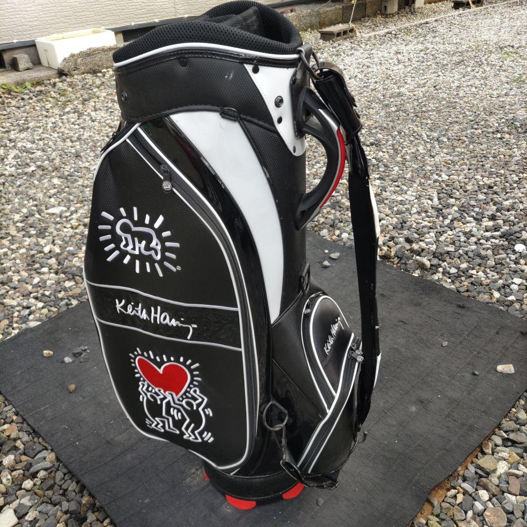 Keith Haring キャディバッグ ゴルフ キースヘリング ゴルフバック