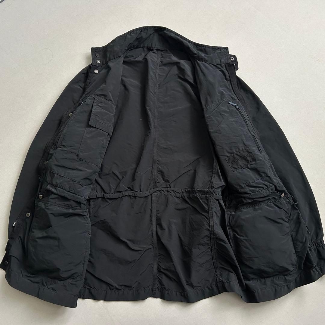 Paul Stuart 製品染め M-65型 ジャケット M ガーメントダイ 黒