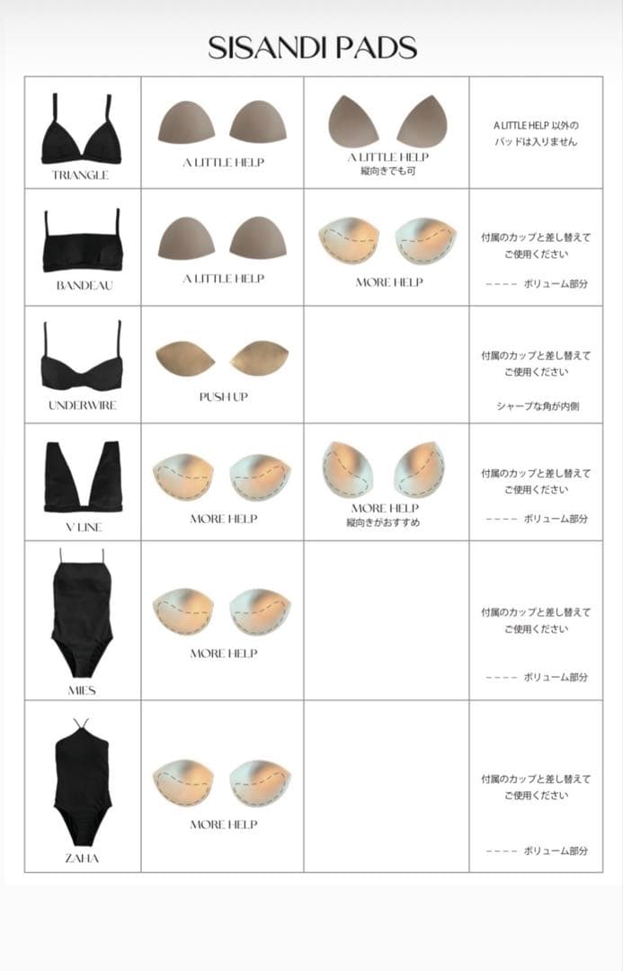 SISANDI シサンディ　ビキニ　トップス