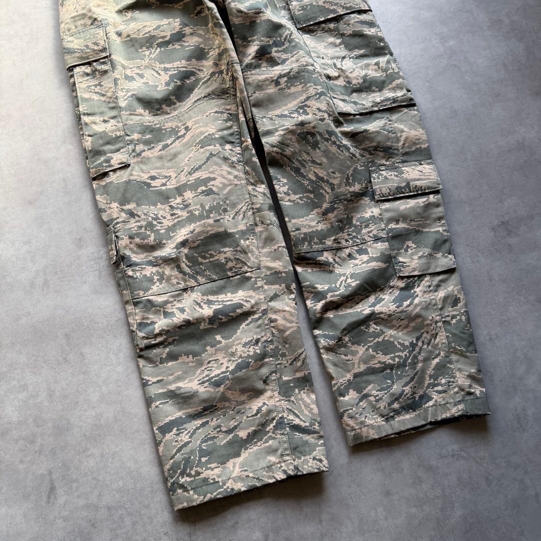 デッドストック 00s 米軍USAF ABU デジタルタイガーカモカーゴパンツ