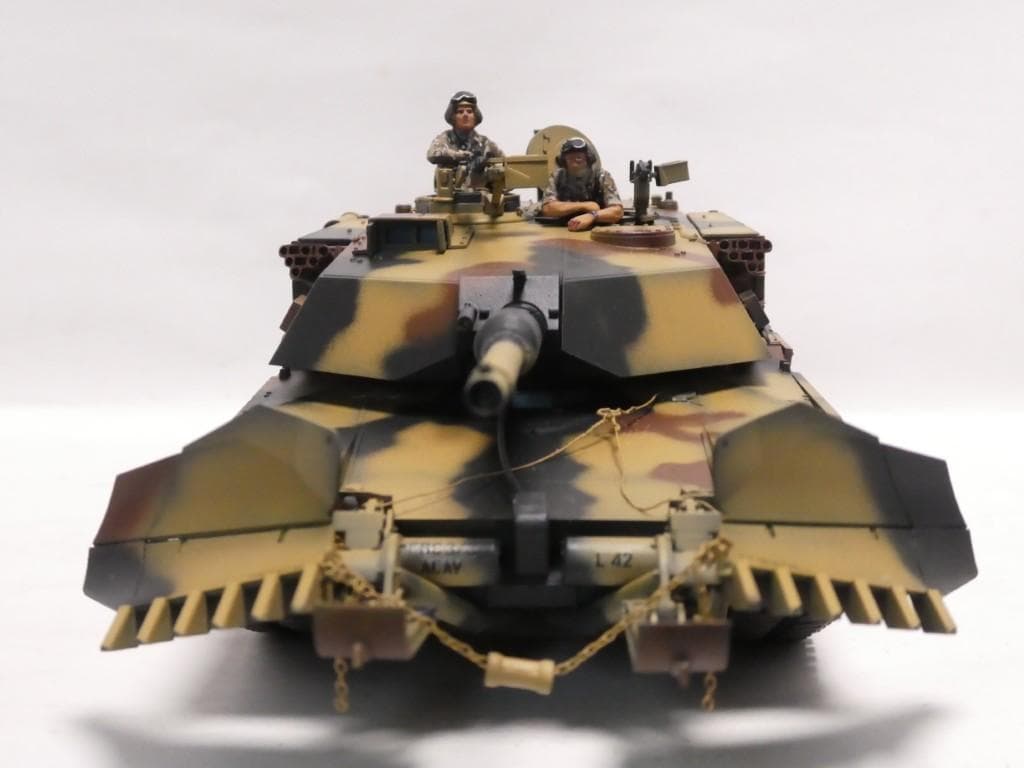 タミヤ 1/35 　アメリカ M1A1 マインプラウ　完成品