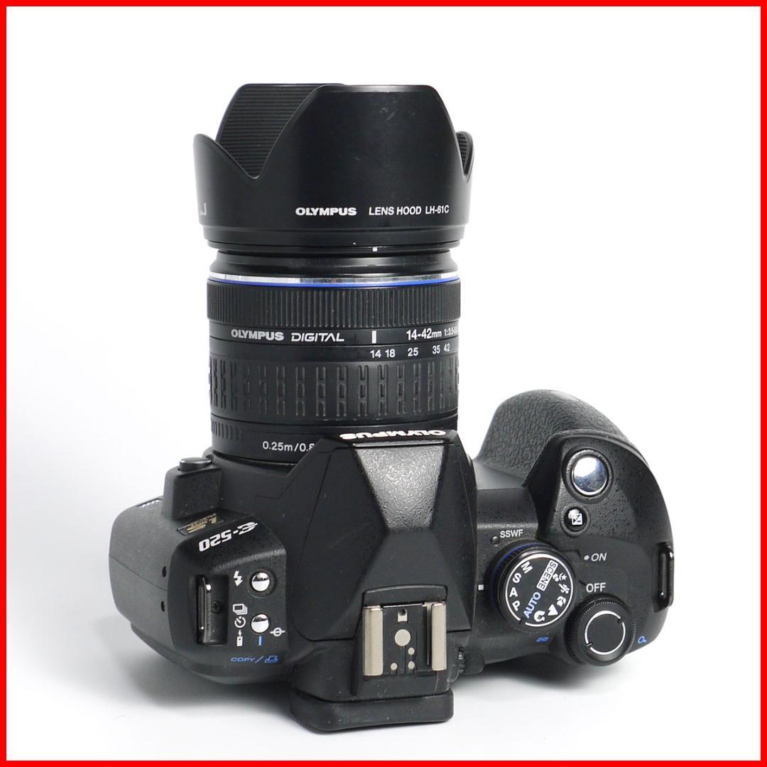 良上品 オリンパス E-520 ボディ 14-42mmレンズセット