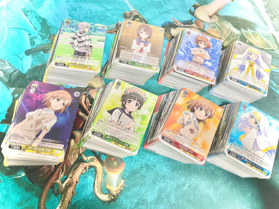 ヴァイスシュヴァルツ ブースターパック 禁書目録＆超電磁砲 1弾 2弾 4コン