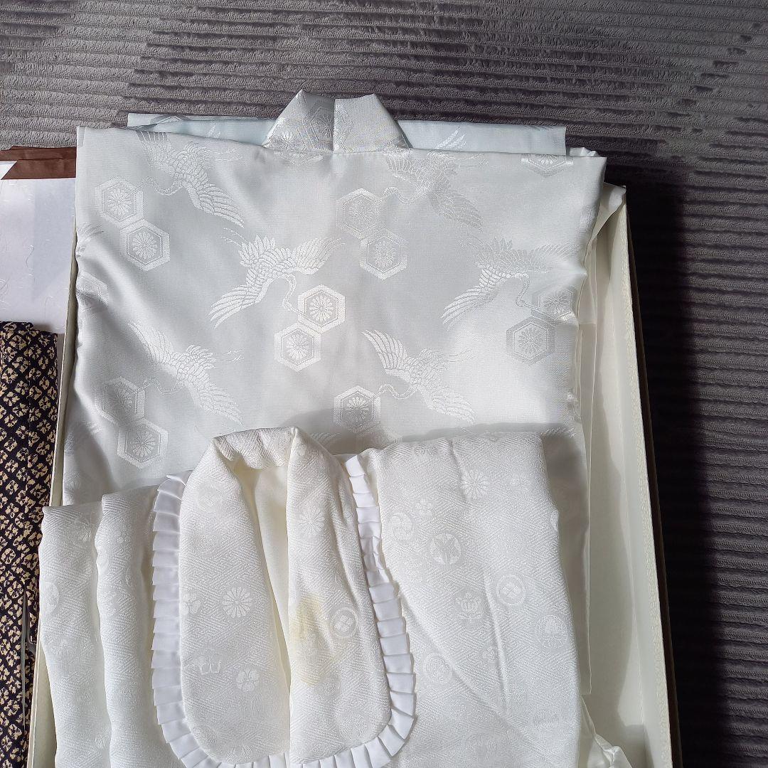 お宮参り　着物　男の子　産着　祝着　4点セット　正絹