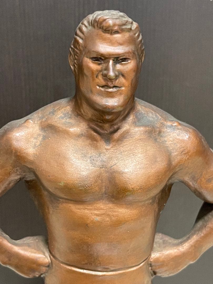 アントニオ猪木　ブロンズ像　フィギュア　新日本プロレス　アントニオ猪木銅像