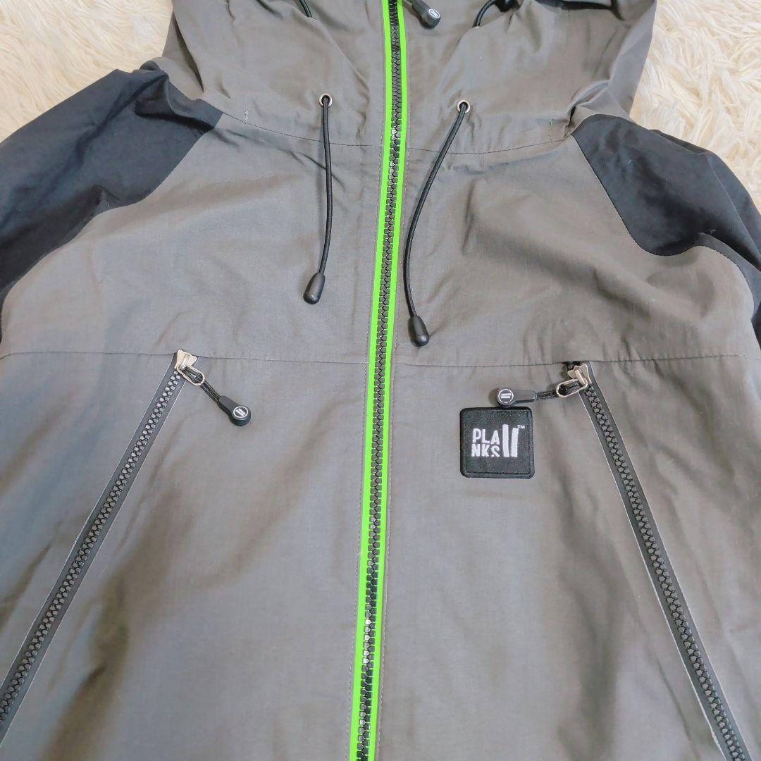 PLANKS ウェア　スノボ　ビブパンツ　セットアップ　上下　Мサイズ