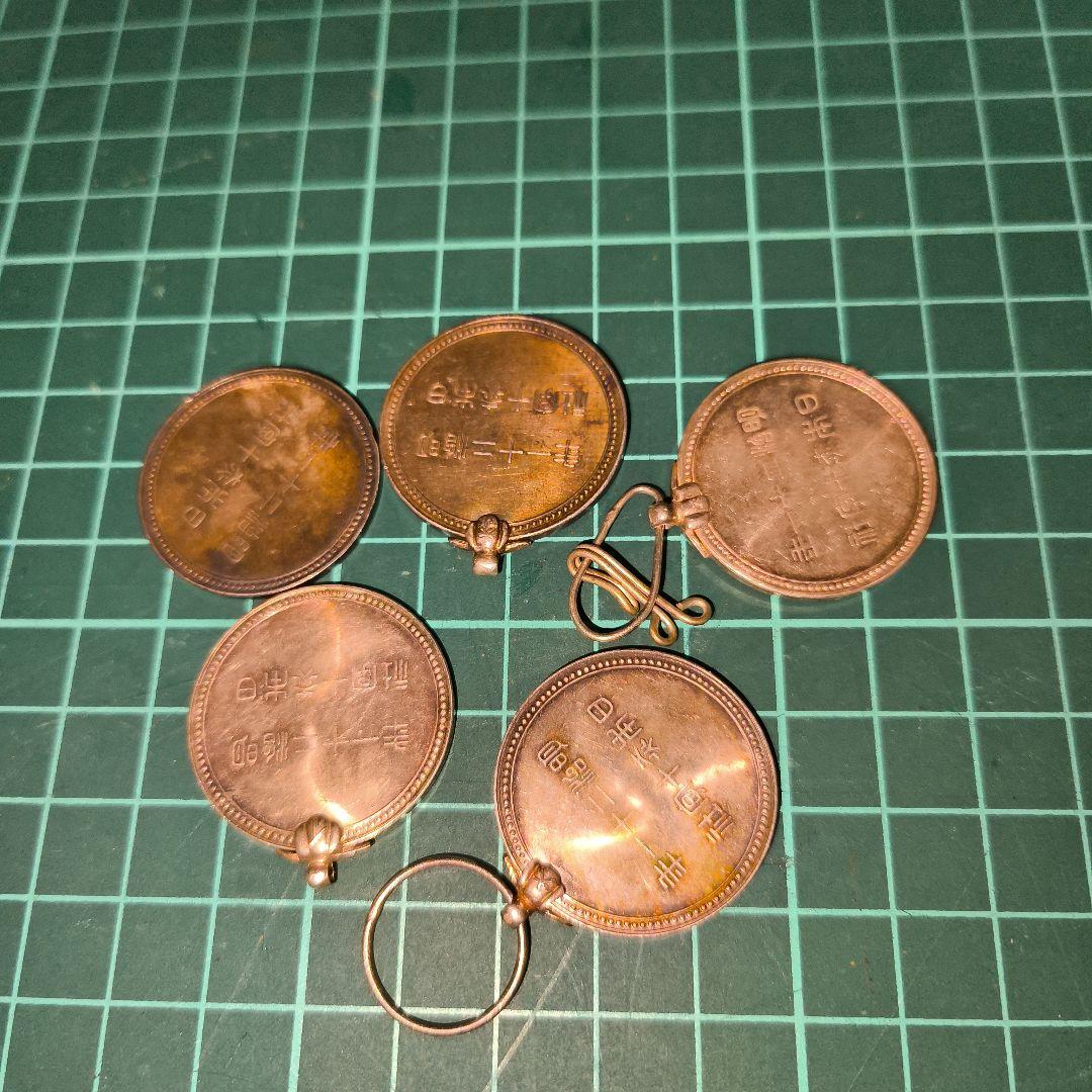 赤十字 銀製メダル 5枚セット