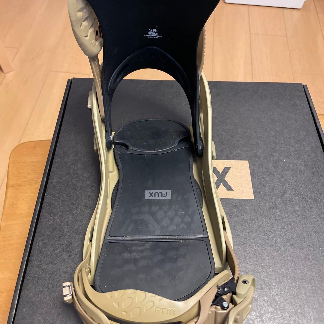 FLUX SR 24-25 スノーボードビンディング ベージュ　M