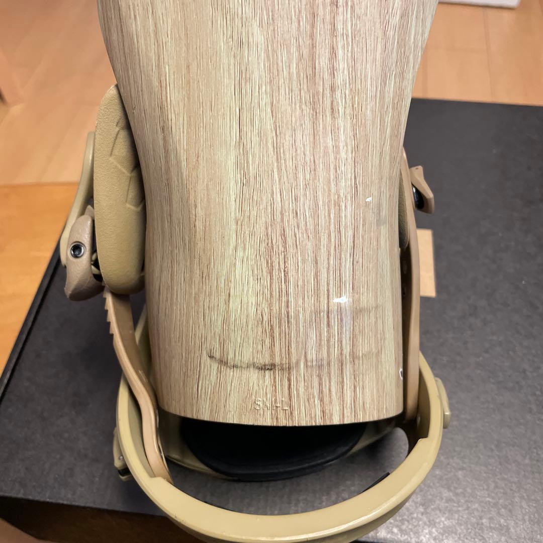 FLUX SR 24-25 スノーボードビンディング ベージュ　M