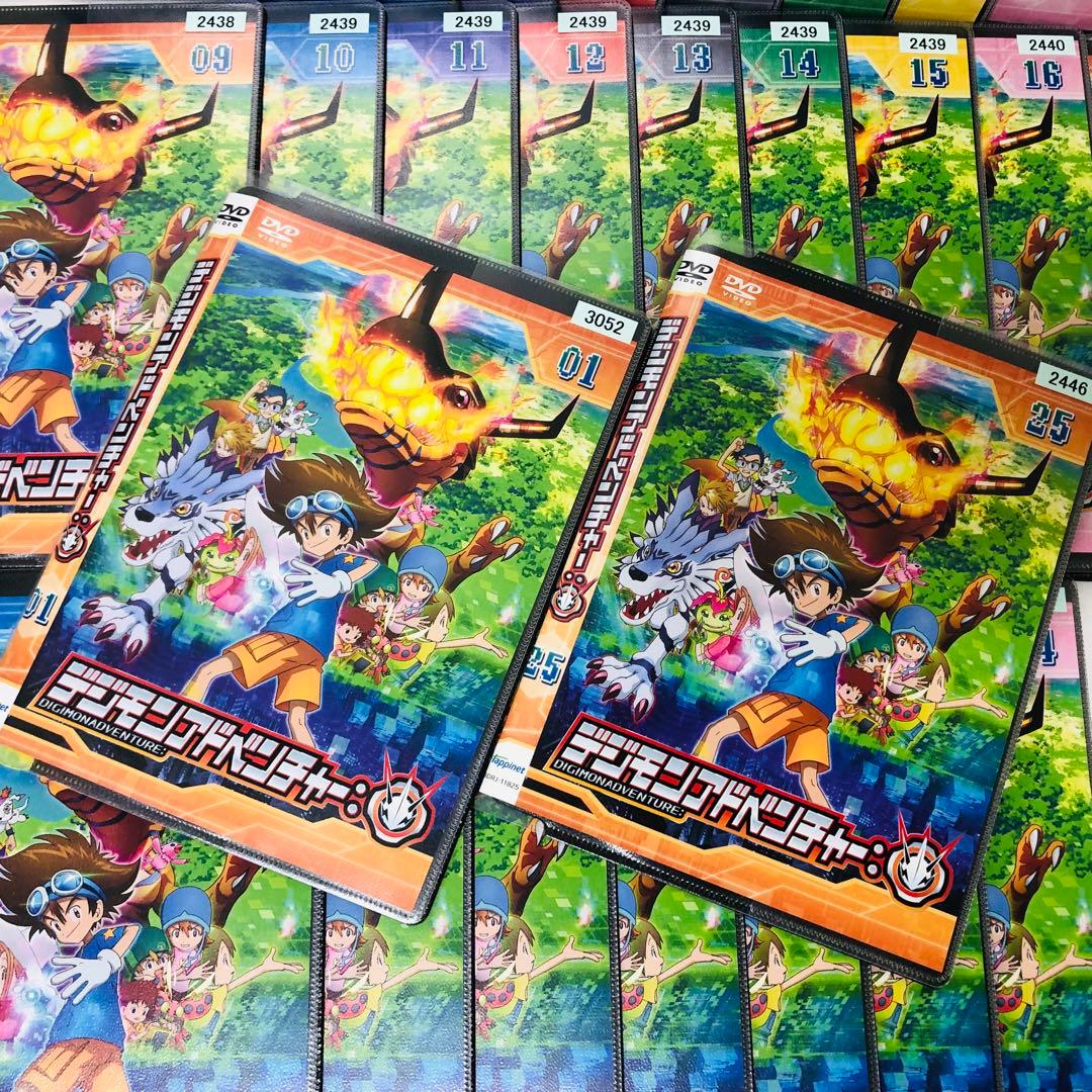 デジモンアドベンチャー　DVD全巻セット　テレビアニメシリーズ+関連の映画劇場版