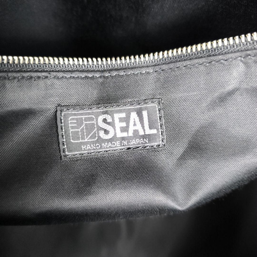 ✨極美品✨ SEAL 森野帆布 コラボ ボストンバッグ 2way タイヤ 紺黒