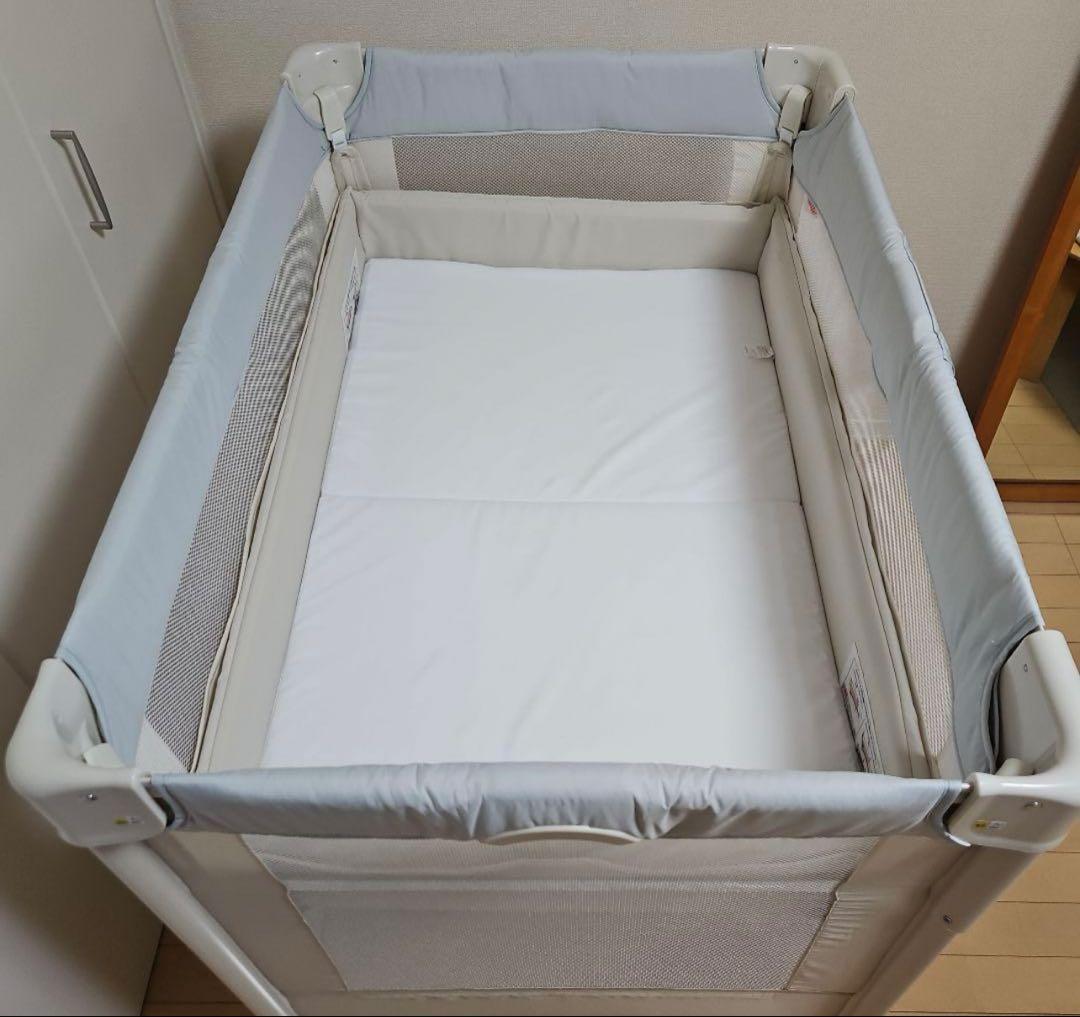 Aprica アップリカ　ココネル エアー　ホワイトグレー色