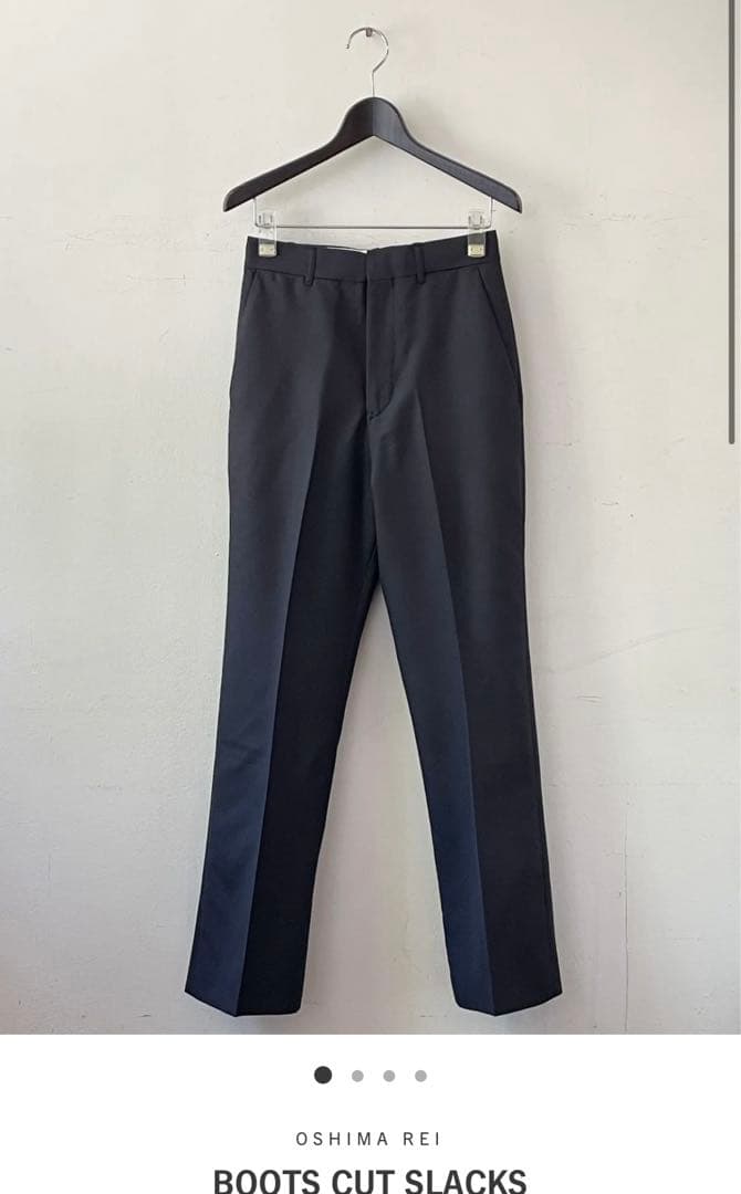 オオシマレイ　oshimarei KIN BOOTS CUT SLACKS