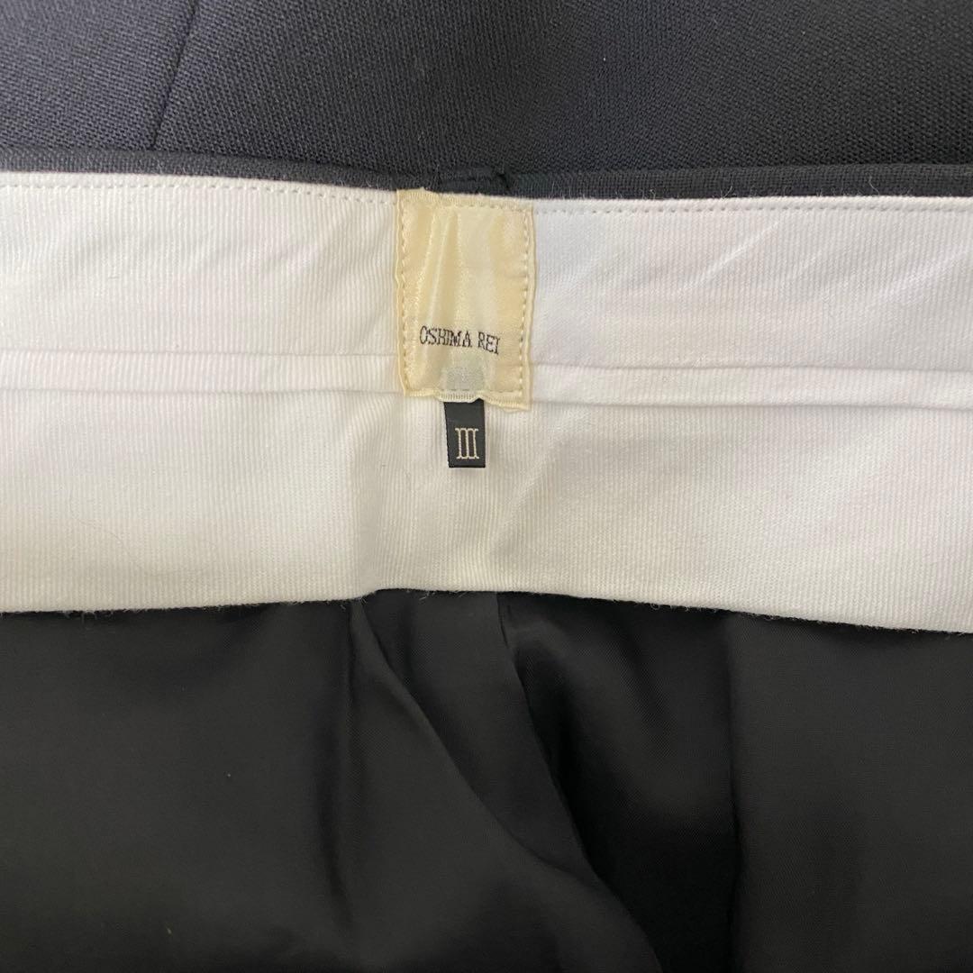 オオシマレイ　oshimarei KIN BOOTS CUT SLACKS