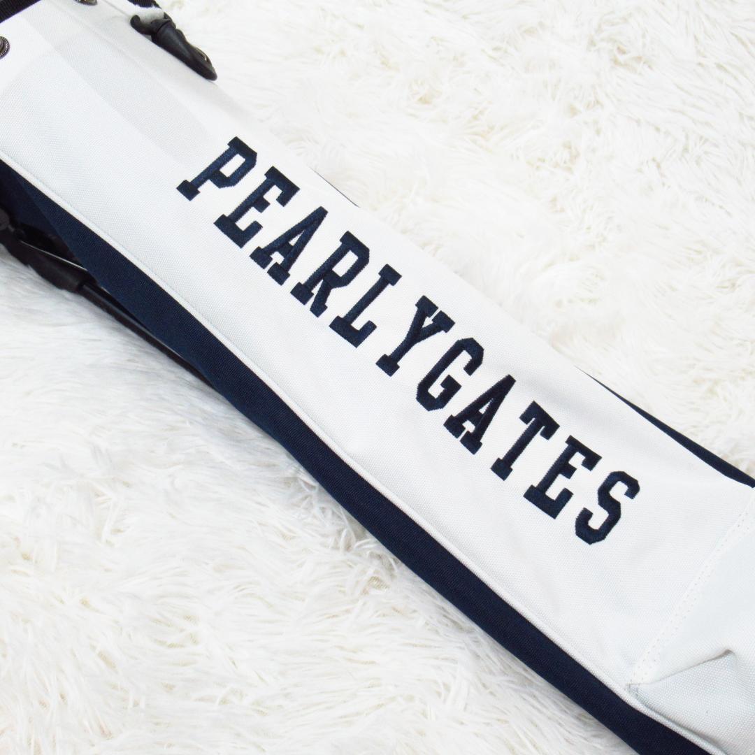 PEARLY GATES セルフスタンドクラブバック キャディバッグ ホワイト