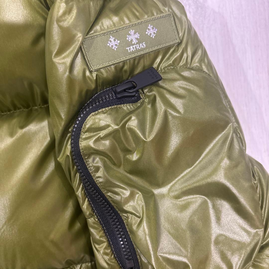 極美品TATRAS オリーブグリーン ダウンジャケット