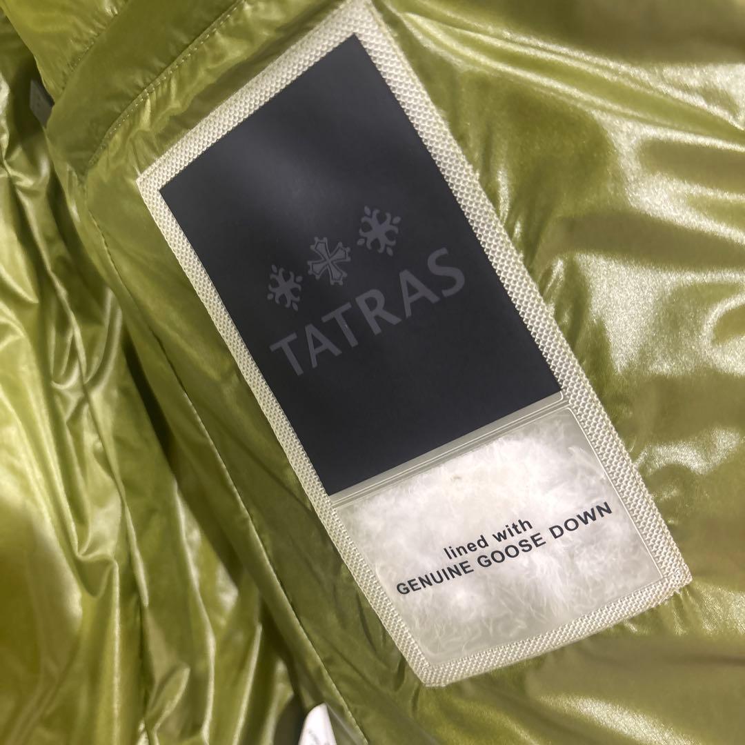 極美品TATRAS オリーブグリーン ダウンジャケット