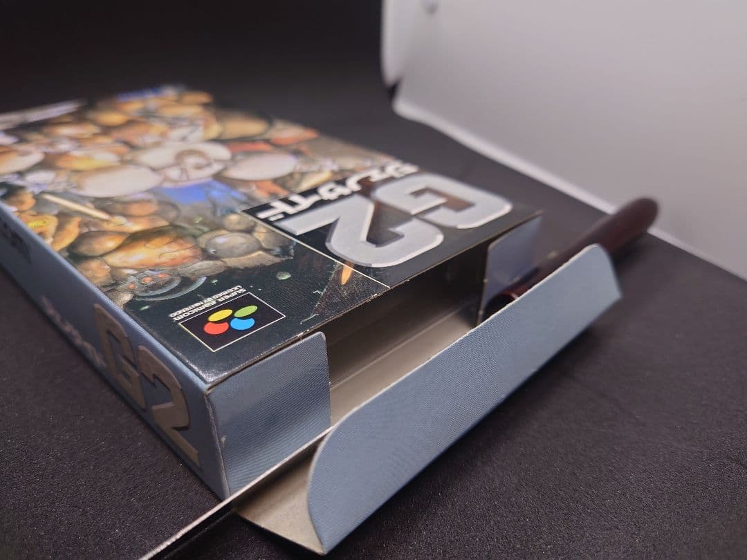 SFCソフト　G2 ジェノサイド　美品完品　パッケージをさらにきょうかちゃん付属